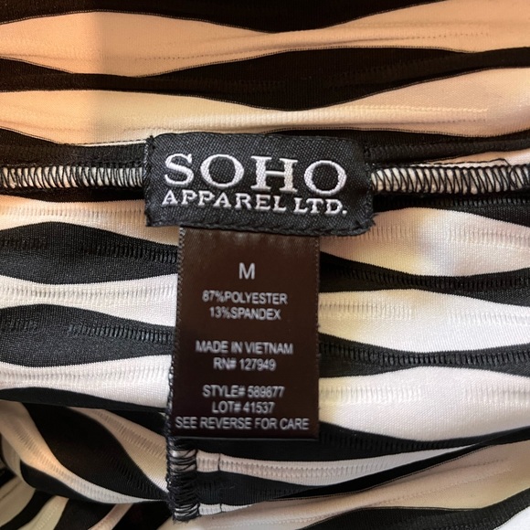 Maxi stretch skirt with illusion - Picture 3 of 8